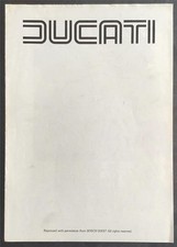 DUCATI 900 DARMAH MOTORCYCLE Which Bike Road Test Reprint Sales Brochure 1978
