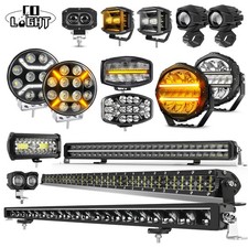 12V LED Work Light Bar Flood