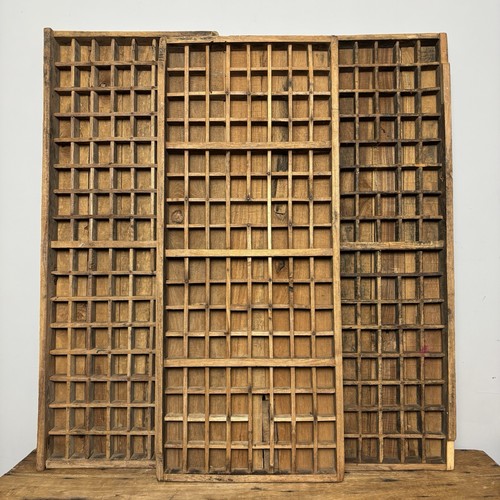 Vintage wooden printers tray - printers,