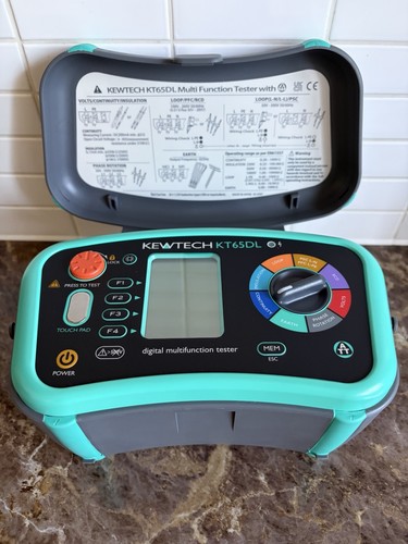 Kewtech kt65dl tester - kewtech, &