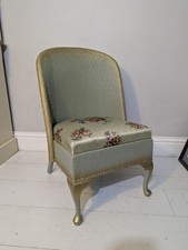 Lloyd Loom Style Bedroom Chair
