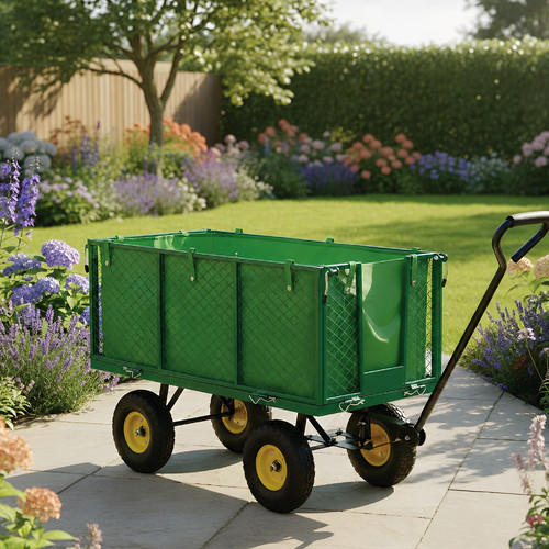 Garden trolley with - trolley,