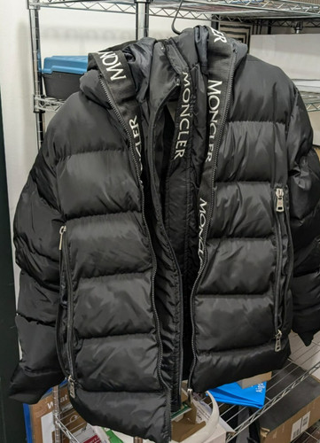 Moncler black jacket size - size, m