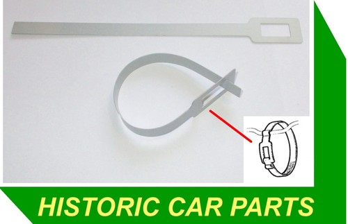 Rear axle brake - strap, on