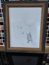 winnie the pooh print 9ins x 11.5ins