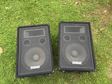 2 x ProSound PS120 - 12" 200W RMS 8 Ohm passive PA loudspeakers TESTED WORKING