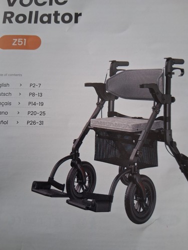 Vocic rollator z51 wheel - vocic,