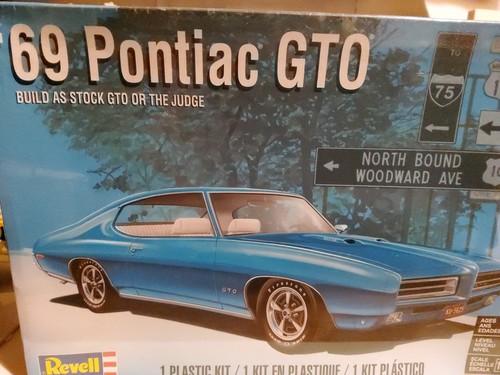 1969 pontiac gto stock or - 1:24,