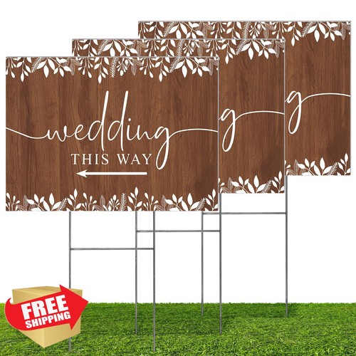 Wedding direction signs pack - direction, 3