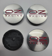 4 x 56mm Silver Red OZ Racing