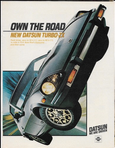 Black datsun turbo vintage - turbo-zx,