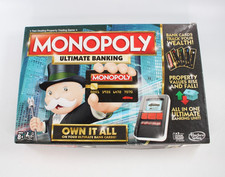 Monopoly Ultimate Banking Electronic Board Game Hasbro 2015 Complete