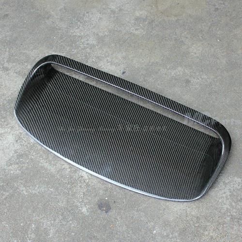 Carbon fiber hood scoop - carbon, bonnet