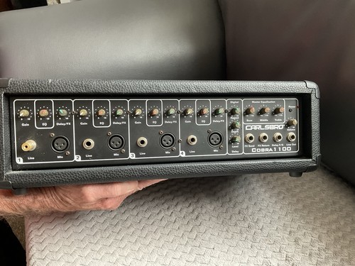 Carlsbro cobra 1100 amplifier - carlsbro,