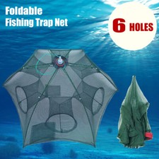 6 Holes Crab Net Trap Cast Dip