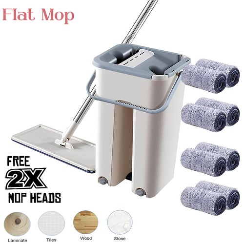 360 flat mop and - flat, bucket