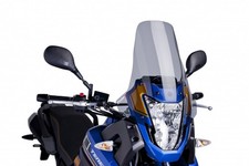 PUIG TOURING FAIRING FOR YAMAHA XT660Z TENU 2011 CLEAR SMOKE