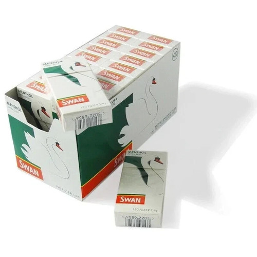 Full box swan menthol - box,