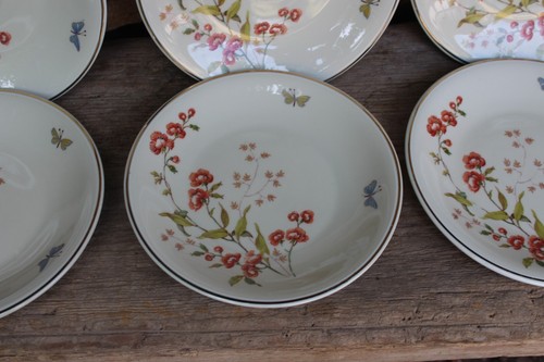 Cake plates floral decor - cake,