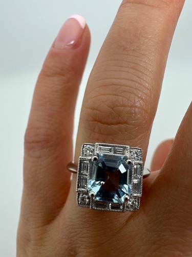 Platinum asscher cut - asscher,