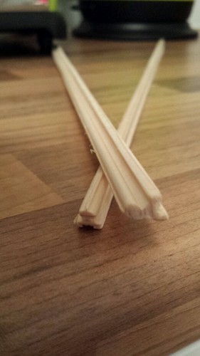 Dolls house stair rail - ,