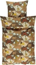 Scandi Smafolk organic cotton ZOO bedding set -junior