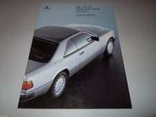 Brochure Mercedes-Benz C124