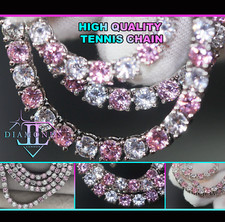 Simulated Pink Diamond Tennis