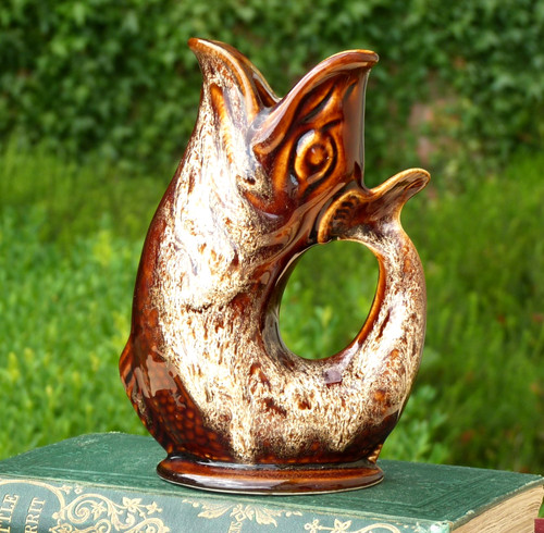 Glug gurgle fish jug - gurgle, vase