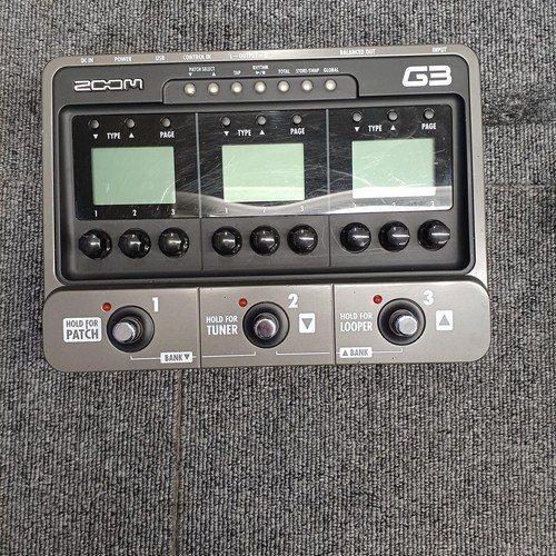 Zoom multi effector used - multi-effector, g3