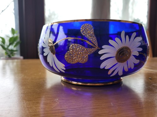 Bohemia crystal cobalt - cobalt, blue