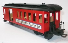 Timpo Wild West Train - Prairie Rocket - Coach - Bullion Car - w Figures - O