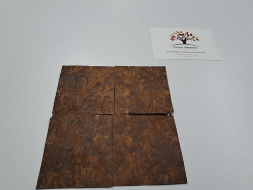 Burr brown oak veneer 4 - brown,