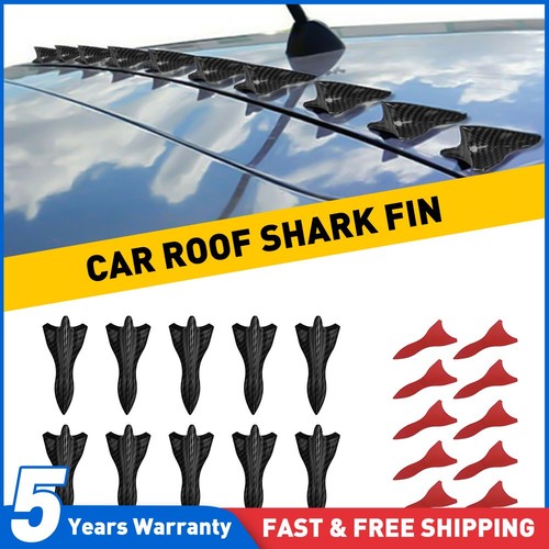 10pcs car roof shark - shark, style
