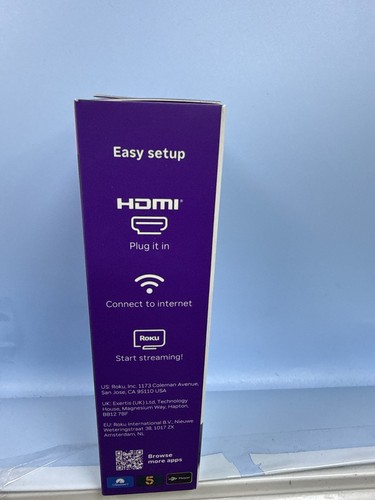 Roku 3940eu streaming media - roku, hd