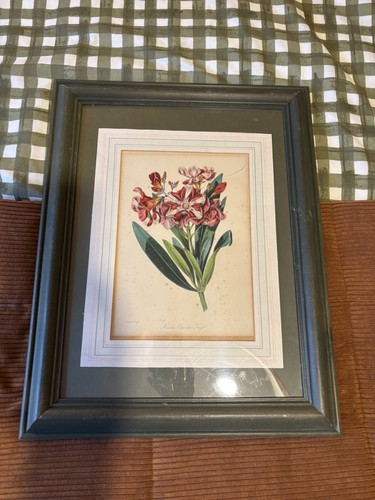 Vintage green wooden - vintage, framed