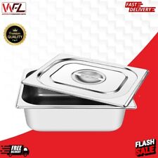 Gastronorm 1/2 Stainless Steel Containers Bain Marie Food Pan