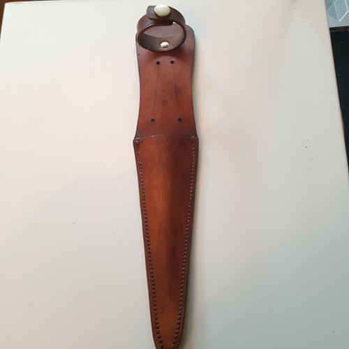 Handmade leather sheath for - leather,