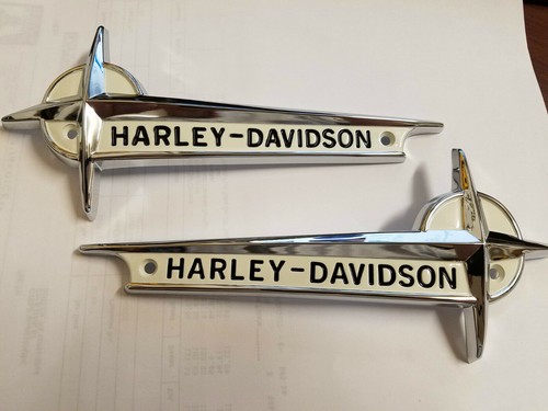 Gas tank emblems badges - gas, harley