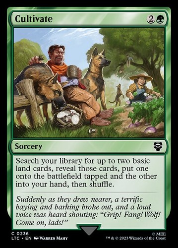 Mtg cultivate ltc - ~, ~