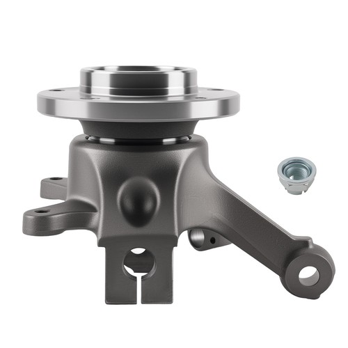 Front left wheel knuckle - front,