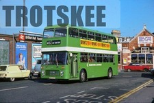 35mm Slide Maidstone & District Bristol VRSL3 ECW 5105 KKO105P Hastings 1976