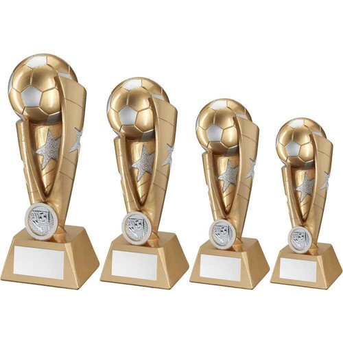 Cloaked football trophy award - cloaked,