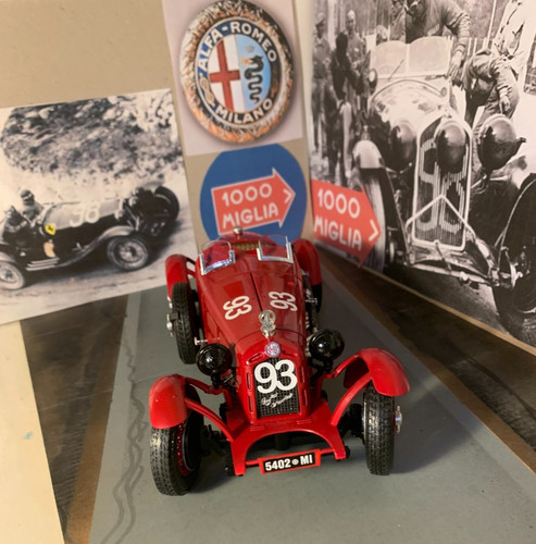 Bburago alfa romeo monza - 1:18,