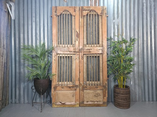 Pair vintage rustic indian - vintage,