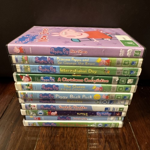 Peppa pig dvd lot - peppa,