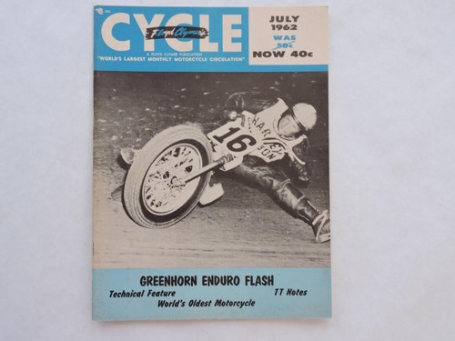 Cycle magazine july 1962 - magazine,