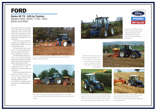 Vintage ford new holland - ford,