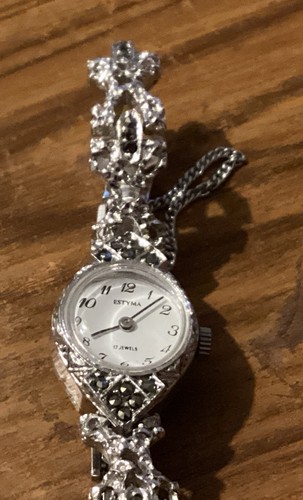 Vintage estyma marcasite - vintage,