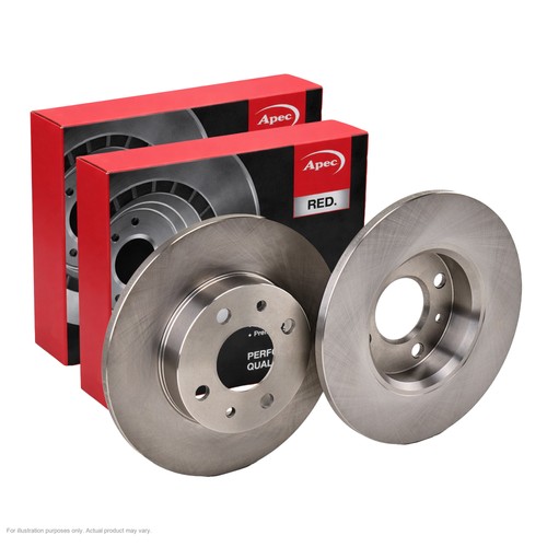 Apec rear brake discs - 2x, for